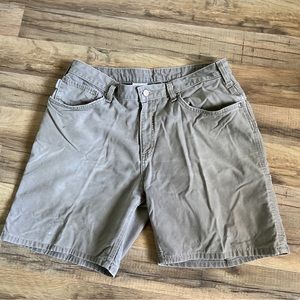 carhartt shorts tan carpenter activewear ladies size 14